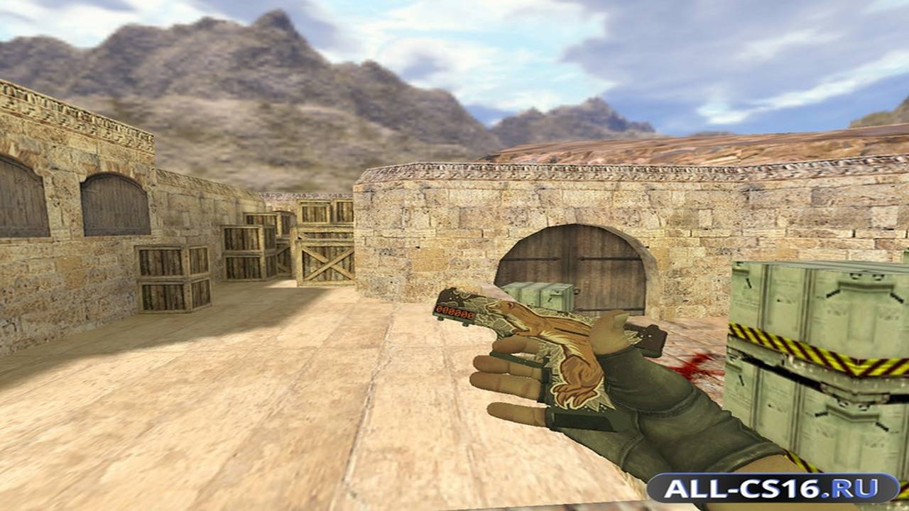 Модель оружия для CS 1.6 - Glock Glock Ласка