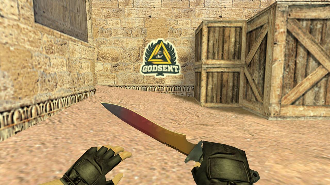 Граффити для CS 1.6 - GODSENT Logo