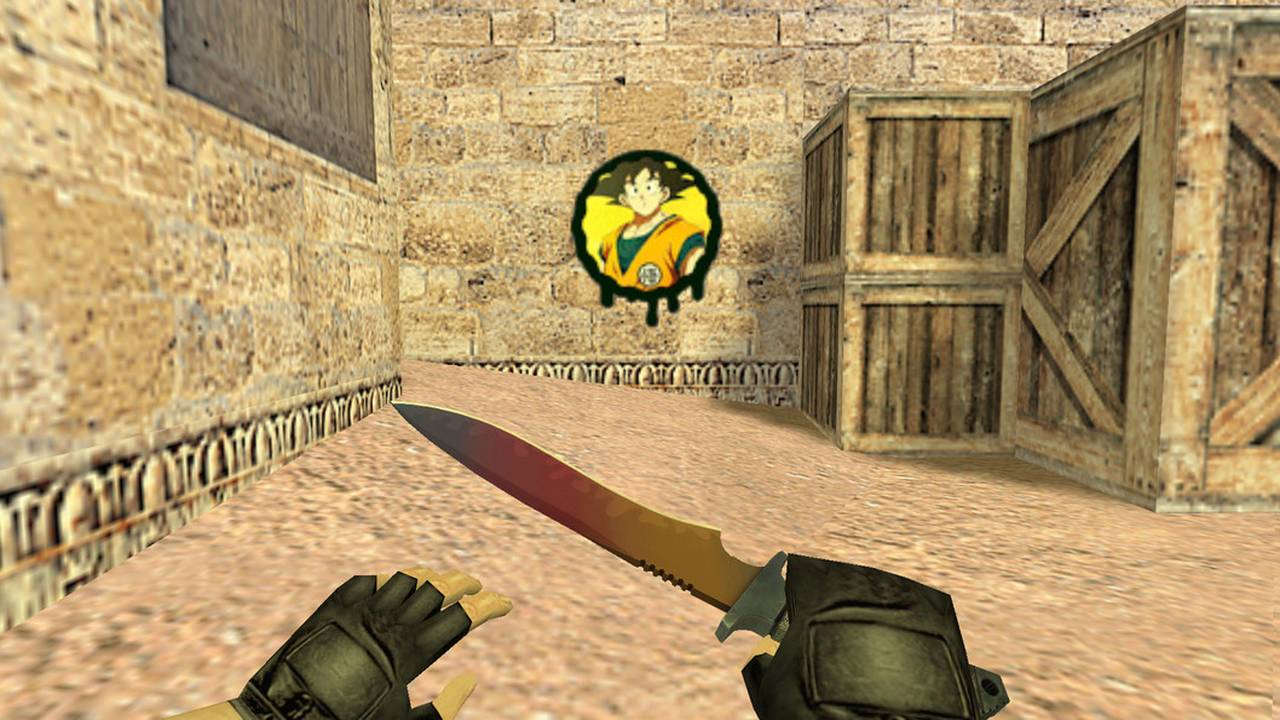 Граффити для CS 1.6 - Сон Гоку