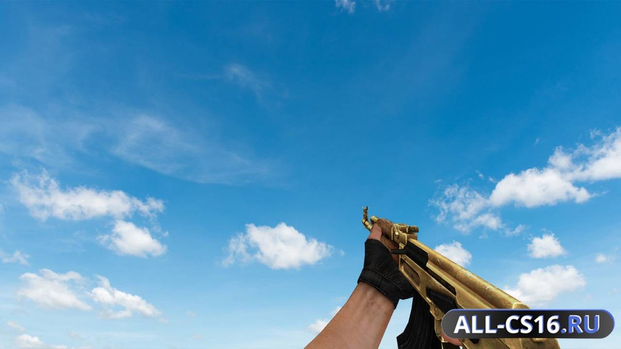 Модель оружия для CS 1.6 - Golden Weapon Pack