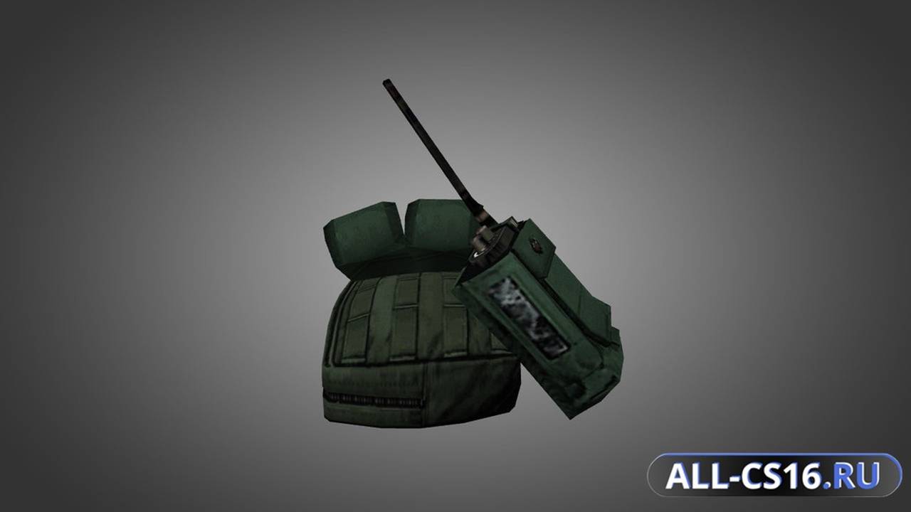 Модель оружия для CS 1.6 - Green Thighpack