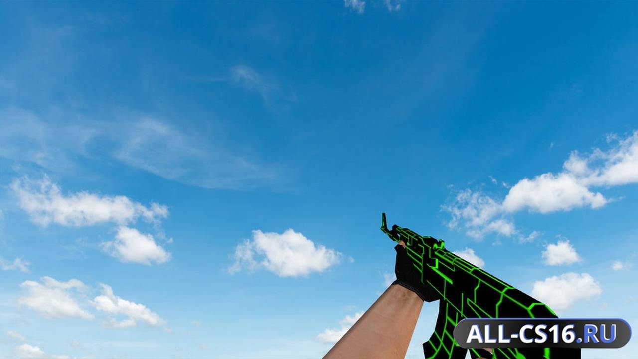 Модель оружия для CS 1.6 - Greenlines Weapon Set