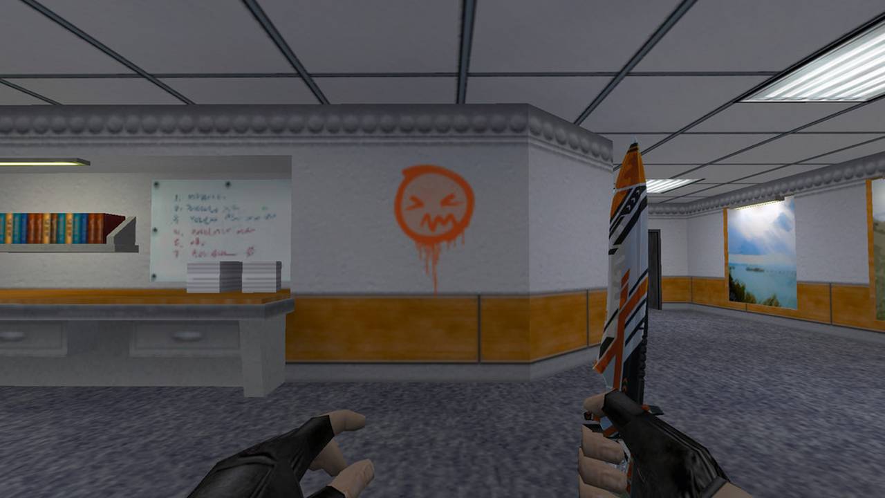 Граффити для CS 1.6 - Рожица