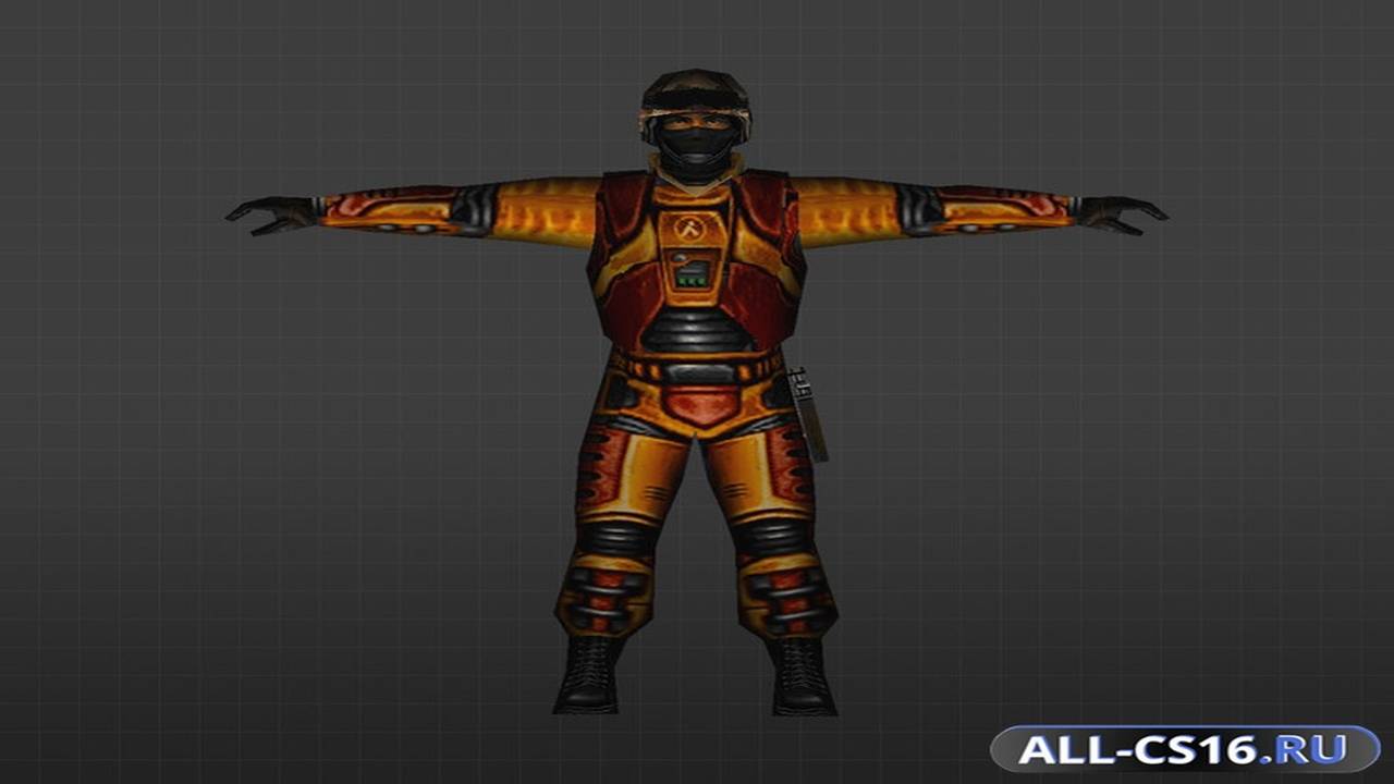 Модель игрока для CS 1.6 - GSG-9 H.E.V. Suit