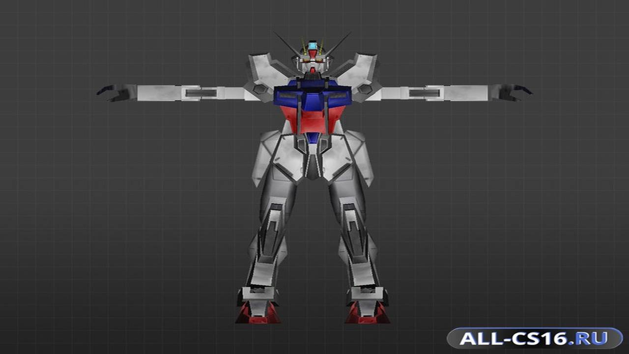 Модель игрока для CS 1.6 - Gundam