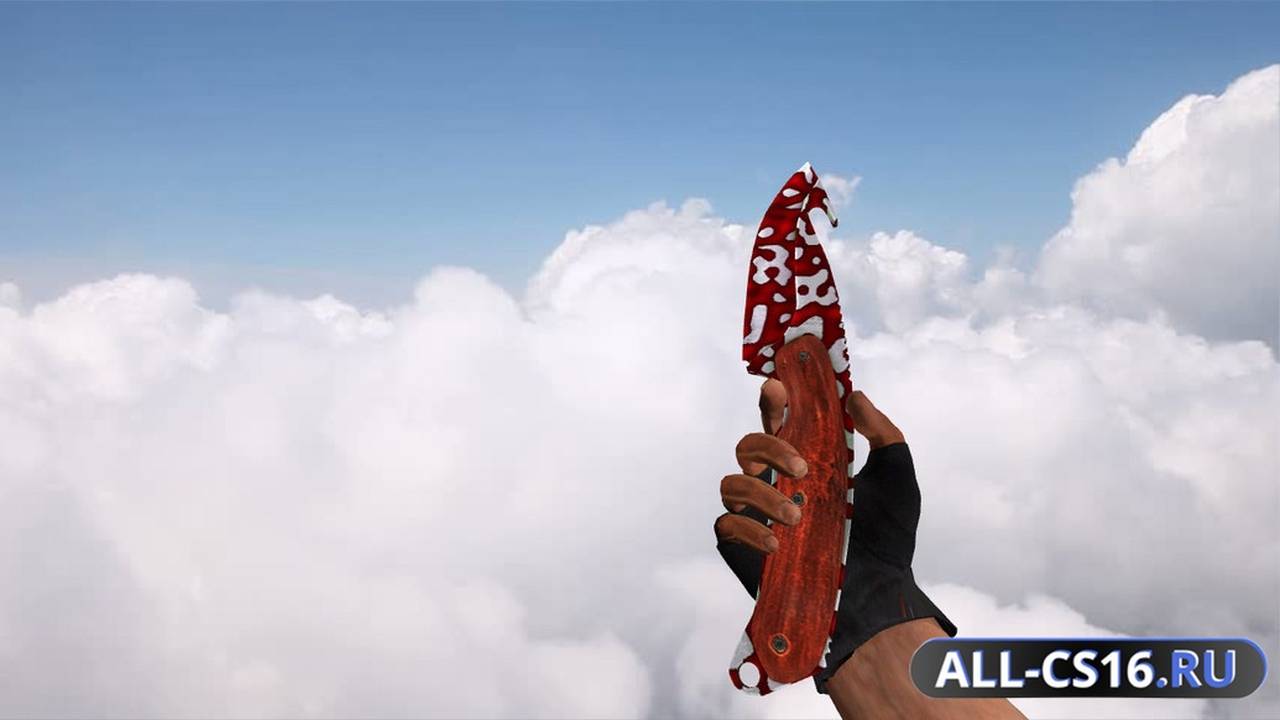 Модель оружия для CS 1.6 - Gut Knife Streaks