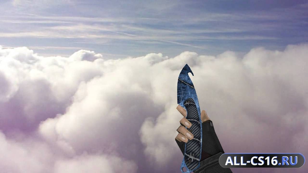 Модель оружия для CS 1.6 - Gut Knife Vibranium