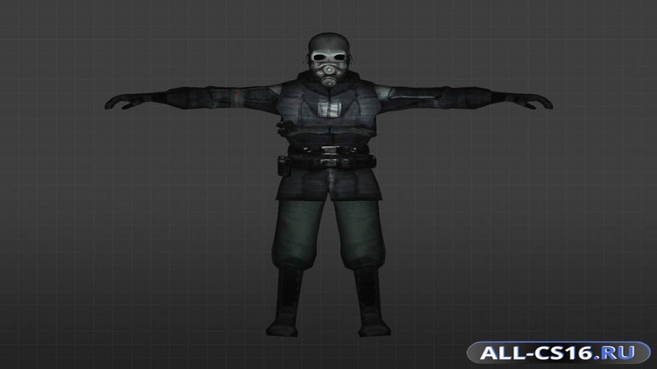 Модель игрока для CS 1.6 - Полиция Half-Life 2