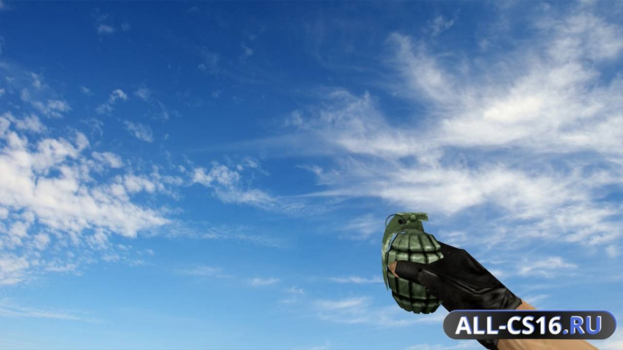 Модель оружия для CS 1.6 - Half-Life Frag Grenade