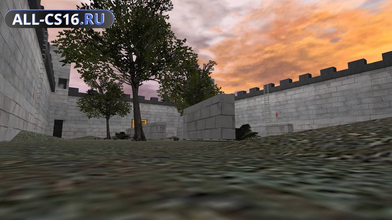 Карта «he_castle» для CS 1.6 для CS 1.6