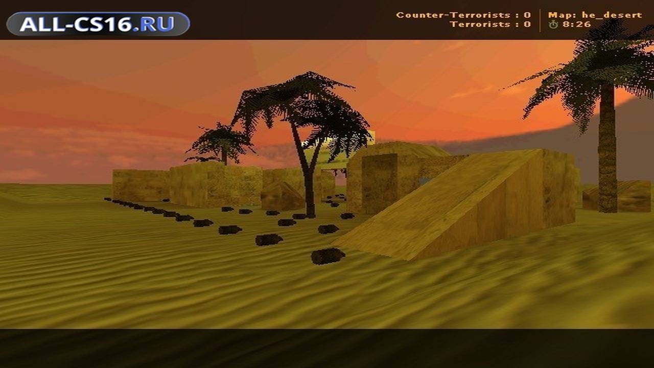 Карта «he_desert» для CS 1.6 для CS 1.6