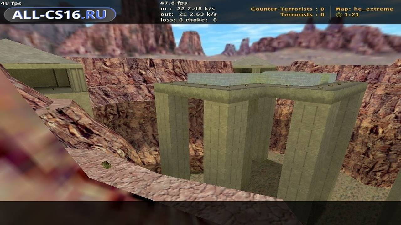 Карта «he_extreme» для CS 1.6 для CS 1.6