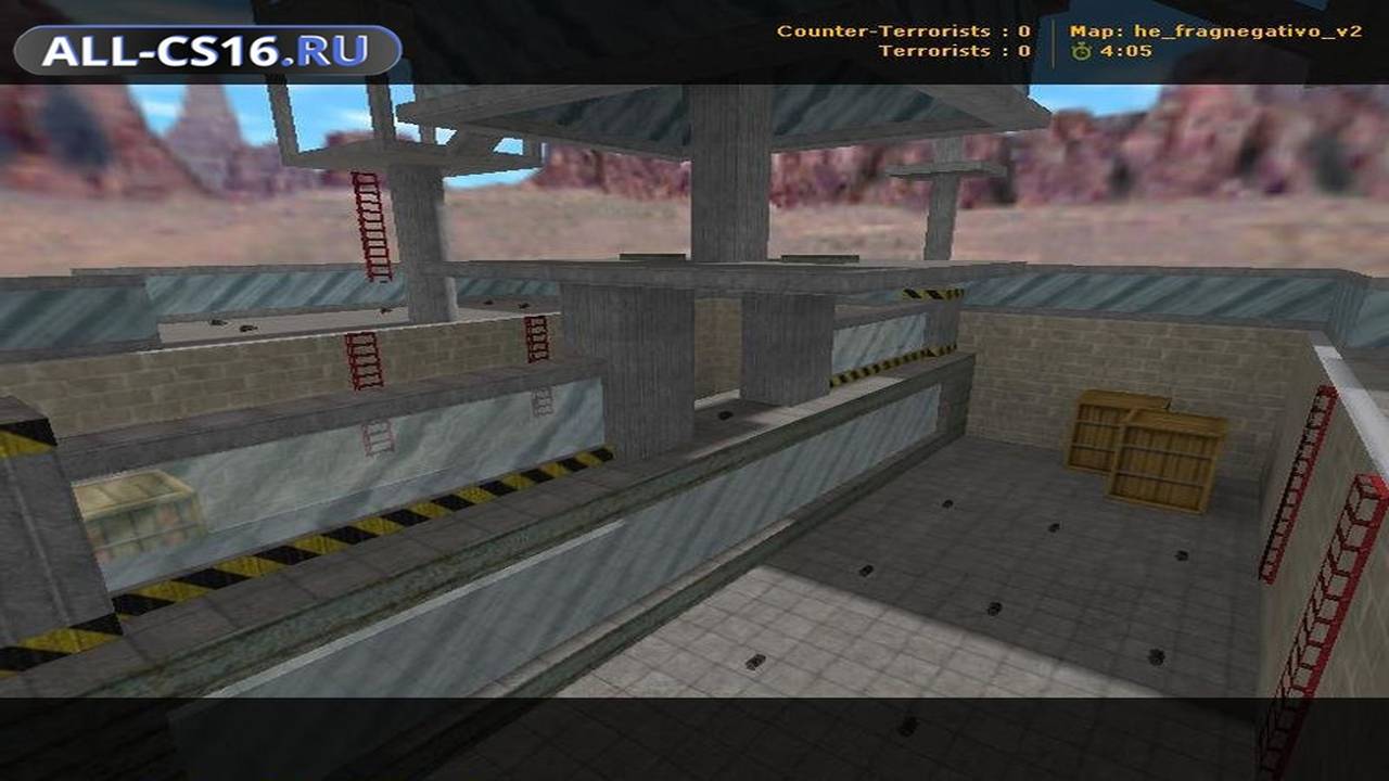 Карта «he_fragnegativo_v2» для CS 1.6 для CS 1.6