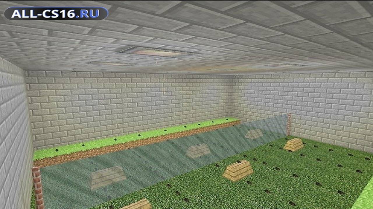 Карта «he_minecraft_world» для CS 1.6 для CS 1.6