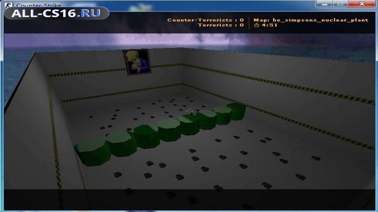 Карта «he_simpsons_nuclear_plant» для CS 1.6 для CS 1.6