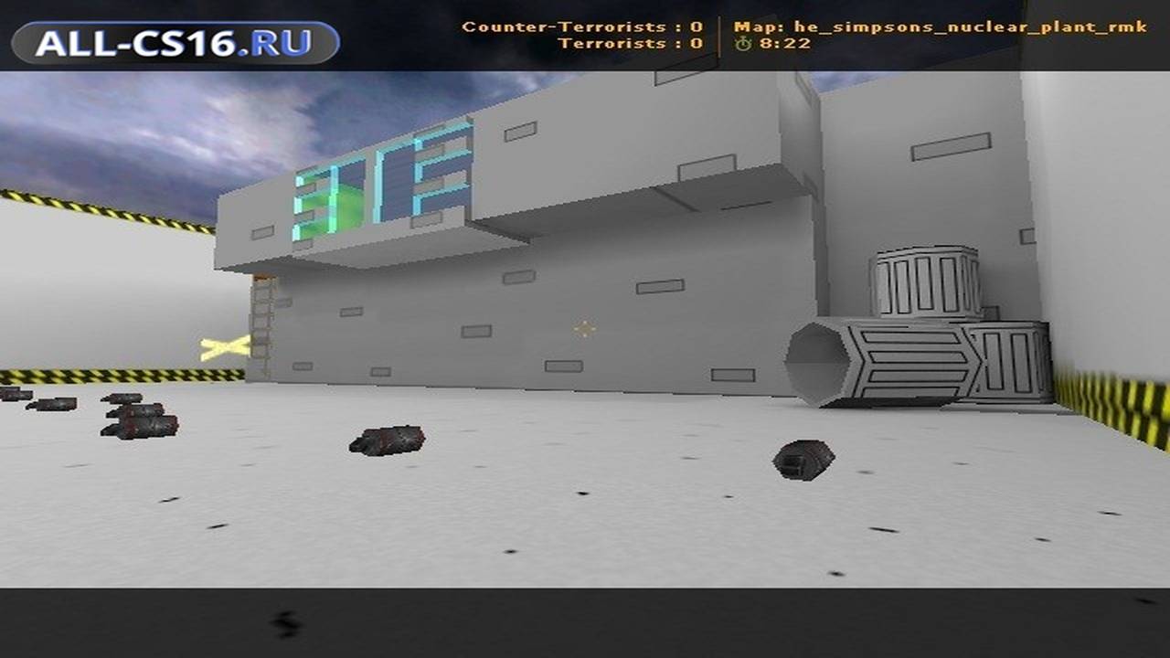 Карта «he_simpsons_nuclear_plant_rmk» для CS 1.6 для CS 1.6