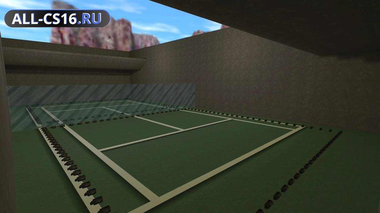 Карта «he_tennis3» для CS 1.6 для CS 1.6