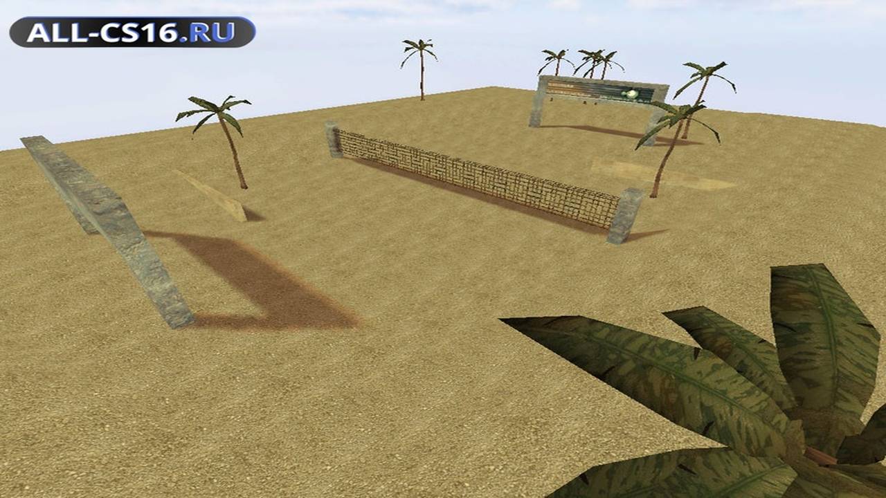 Карта «he_volleyball» для CS 1.6 для CS 1.6