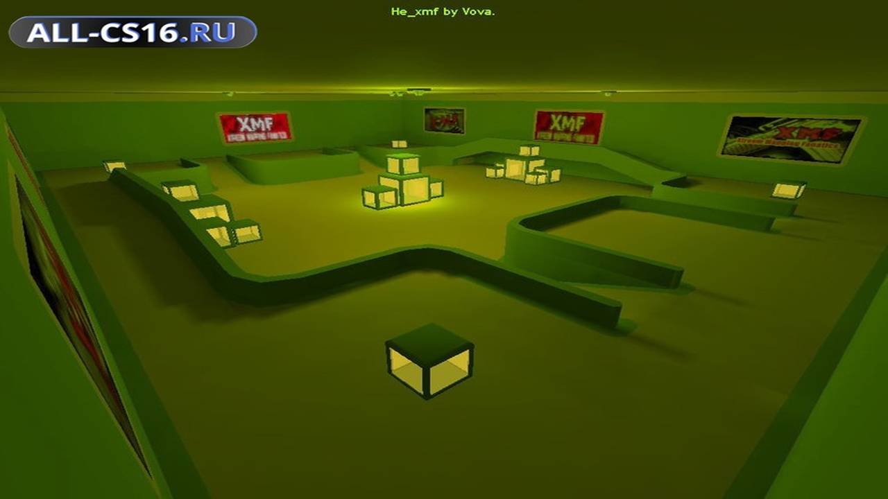 Карта «he_xmf» для CS 1.6 для CS 1.6