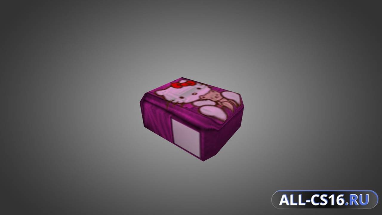 Модель оружия для CS 1.6 - Hello Kitty Backpack