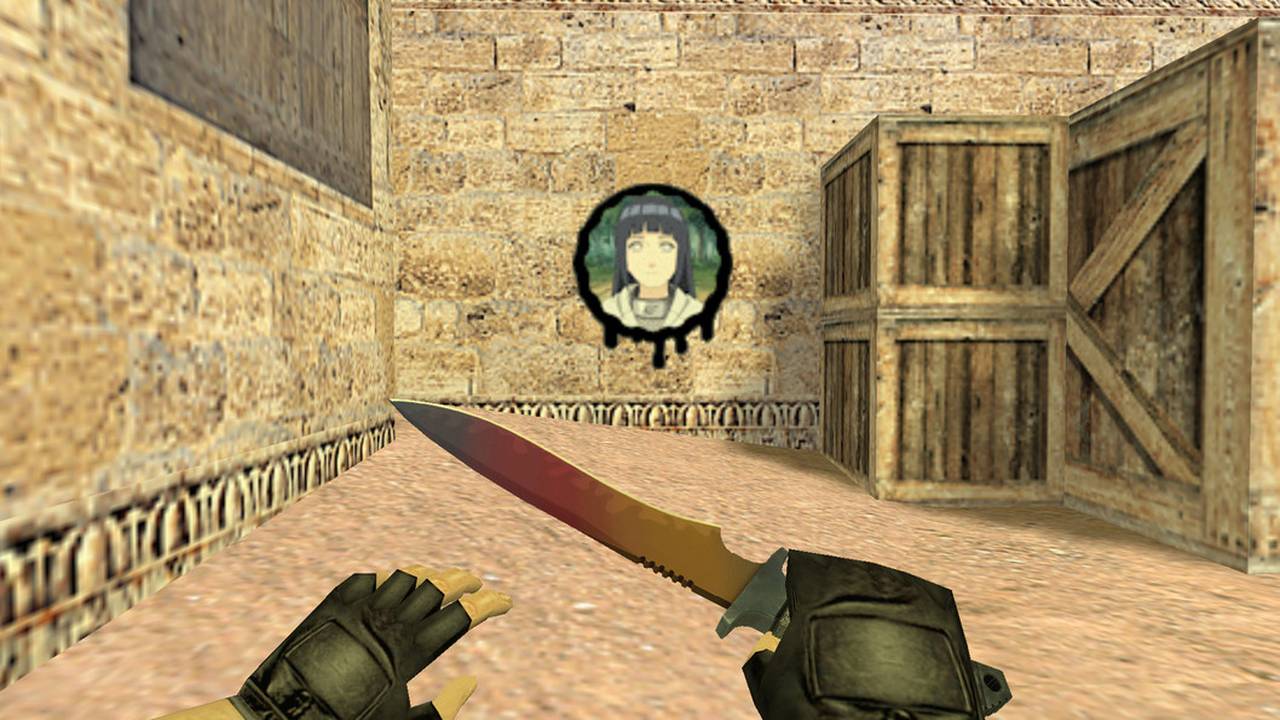 Граффити для CS 1.6 - Хината Хьюга