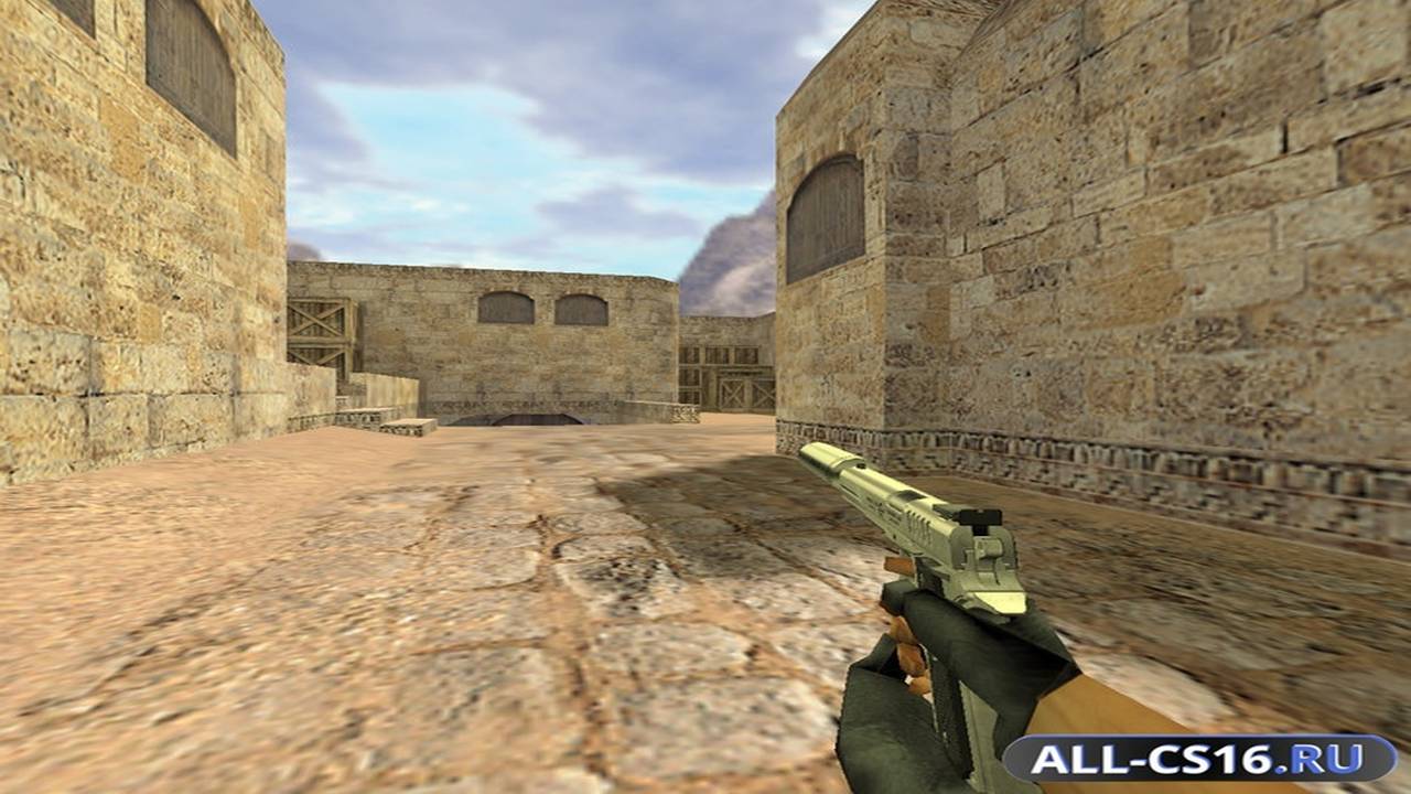 Модель оружия для CS 1.6 - USP Hitman Hardballer