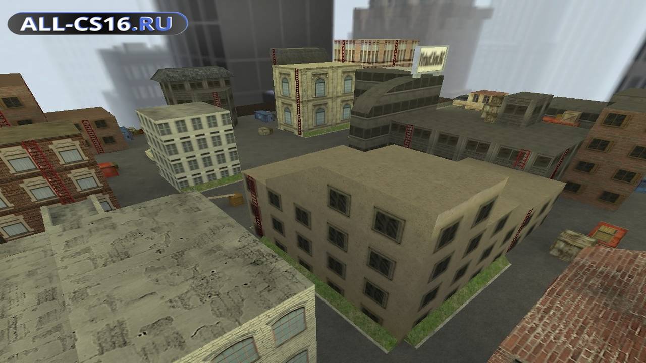 Карта «hns_amazingtown» для CS 1.6 для CS 1.6