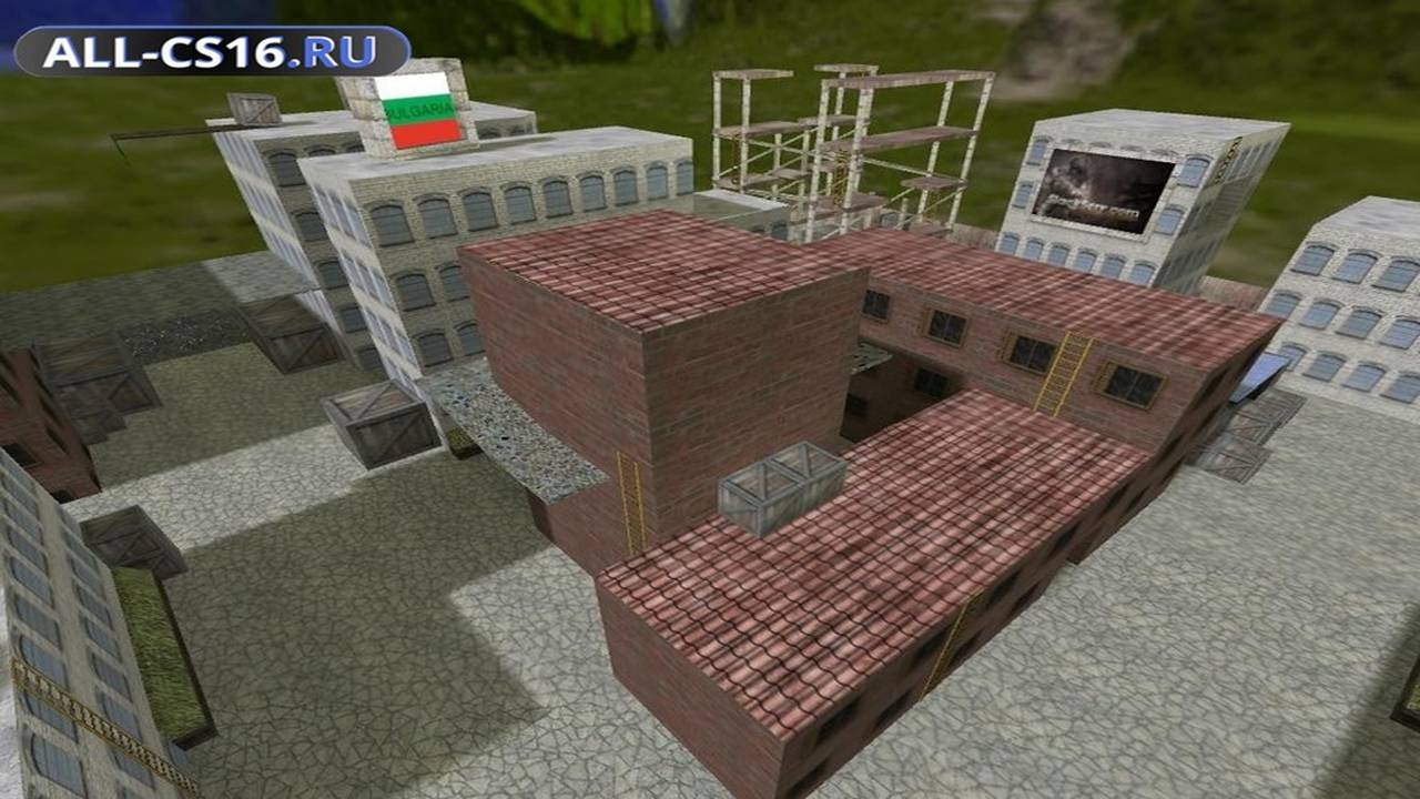 Карта «hns_briktown» для CS 1.6 для CS 1.6