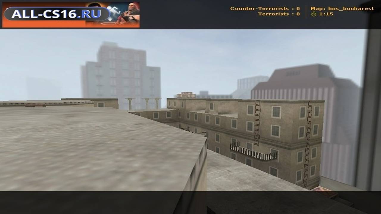 Карта «hns_bucharest» для CS 1.6 для CS 1.6
