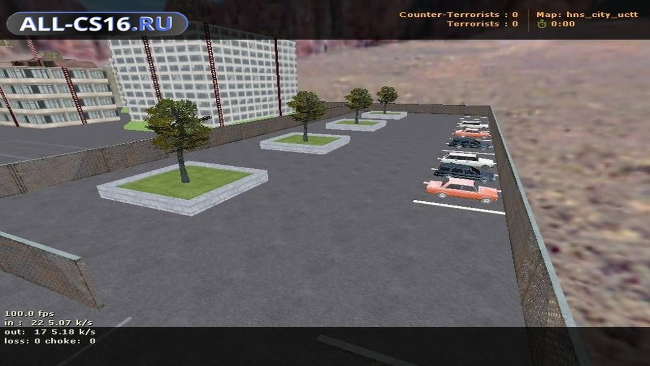 Карта «hns_city_uctt» для CS 1.6 для CS 1.6