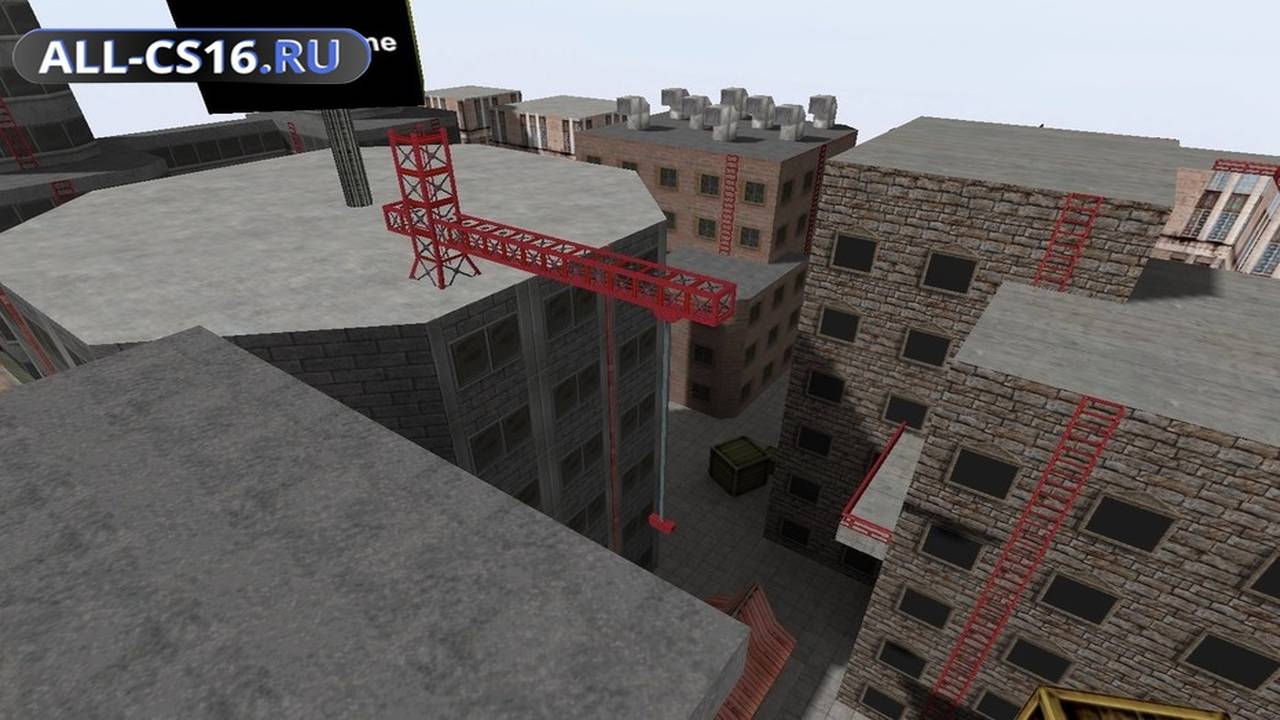 Карта «hns_crunch» для CS 1.6 для CS 1.6