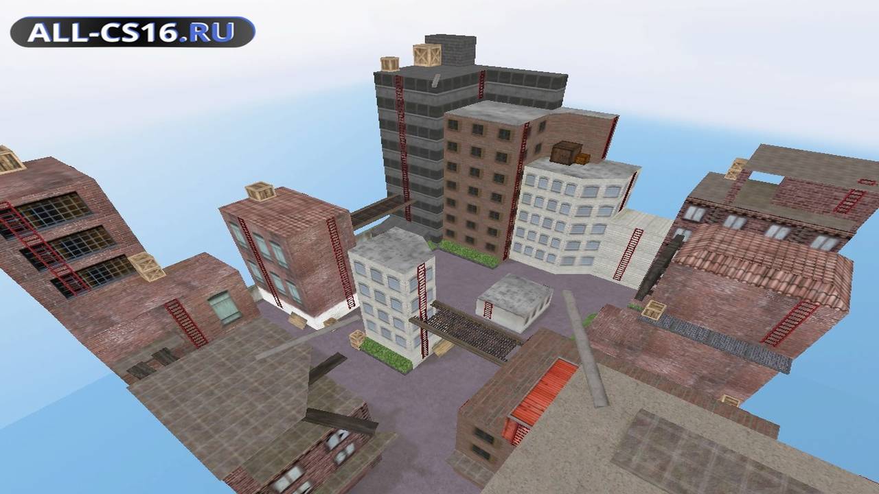 Карта «hns_easycity» для CS 1.6 для CS 1.6