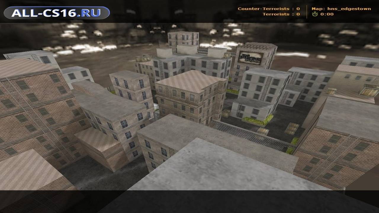 Карта «hns_edgestown» для CS 1.6 для CS 1.6