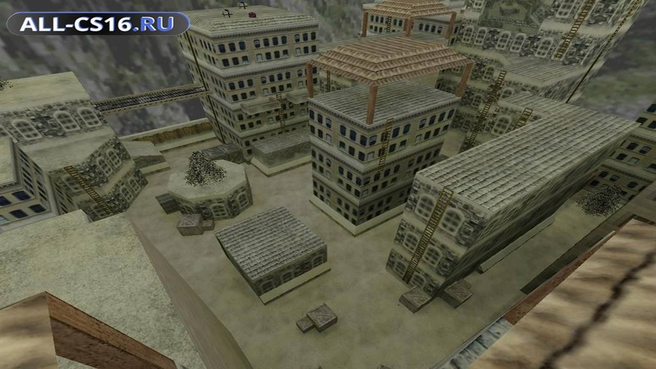 Карта «hns_floppytown_snow» для CS 1.6 для CS 1.6