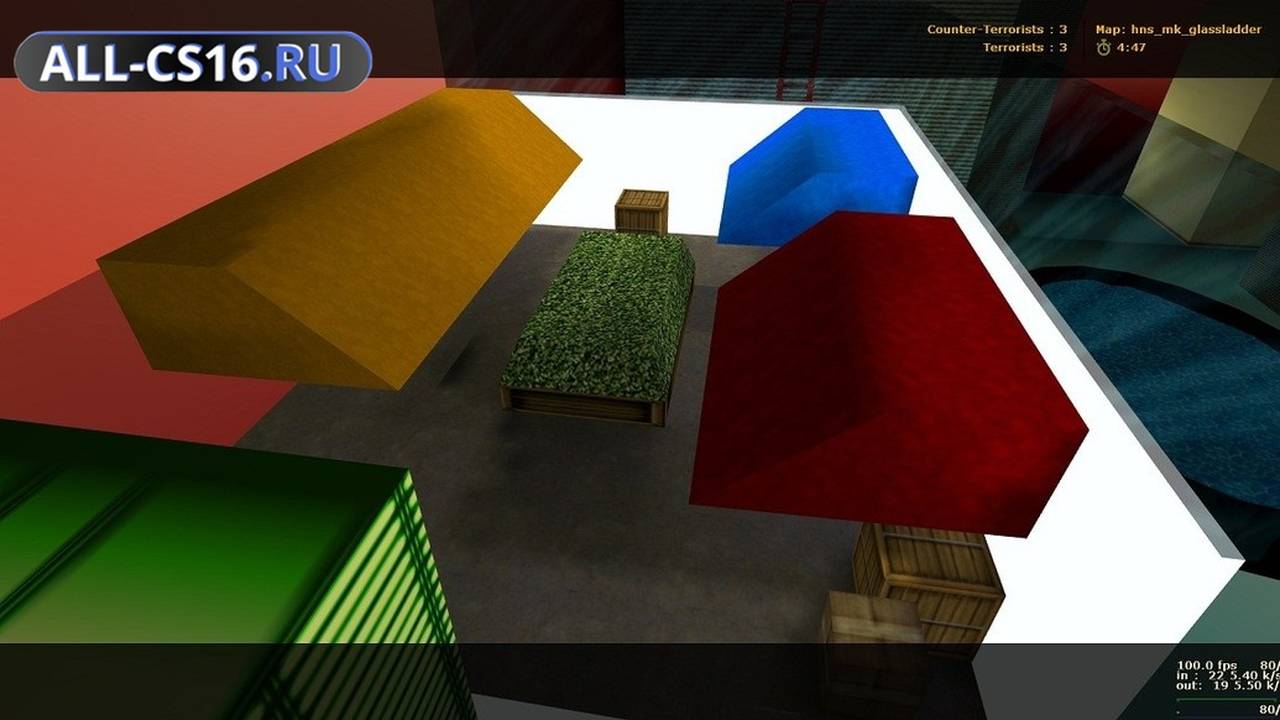Карта «hns_mk_glassladder» для CS 1.6 для CS 1.6