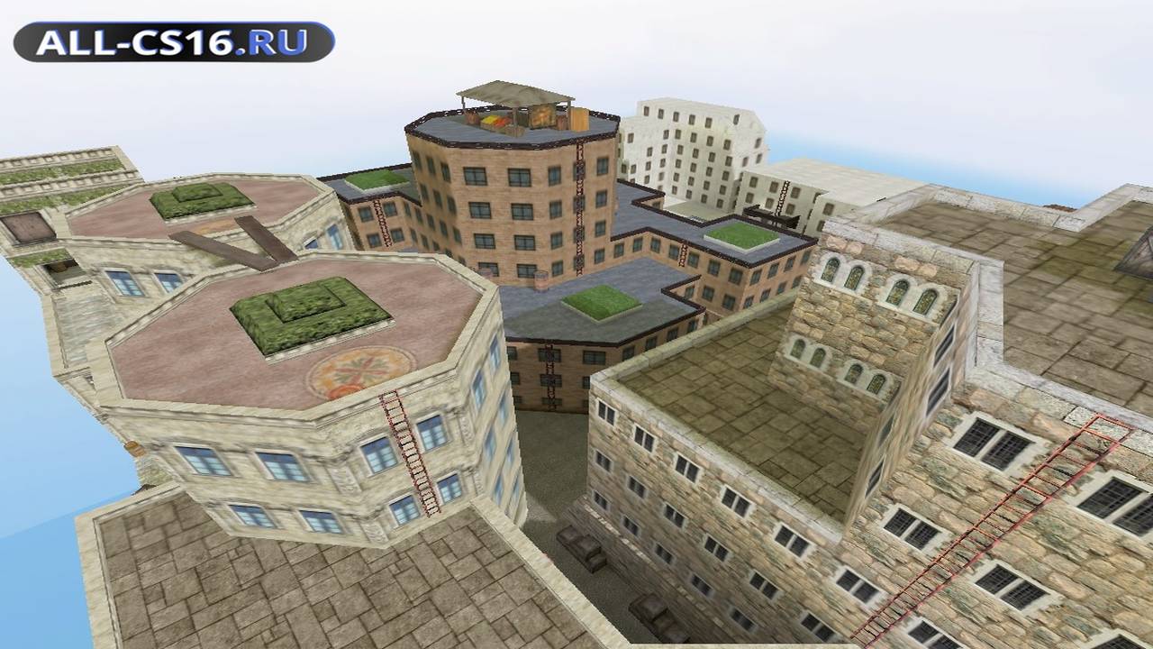 Карта «hns_oldtown» для CS 1.6 для CS 1.6