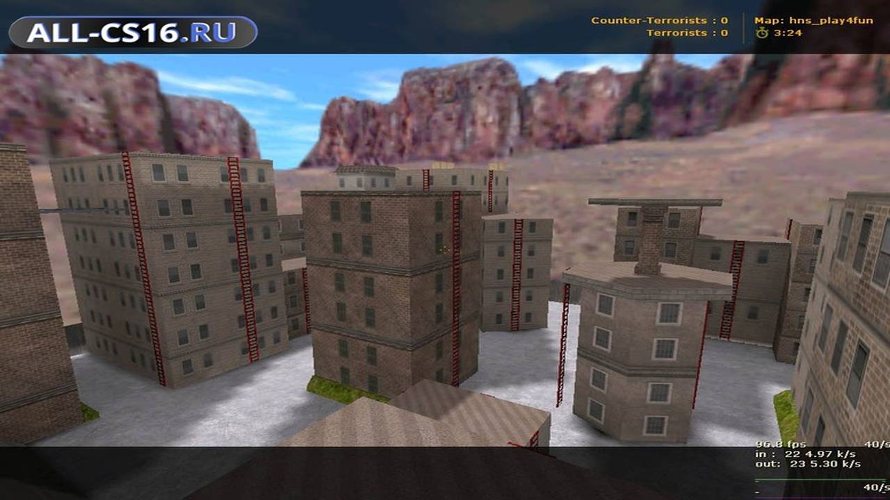 Карта «hns_play4fun» для CS 1.6 для CS 1.6