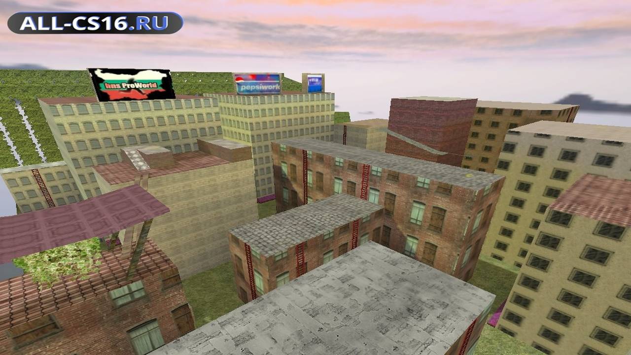 Карта «hns_proworld» для CS 1.6 для CS 1.6