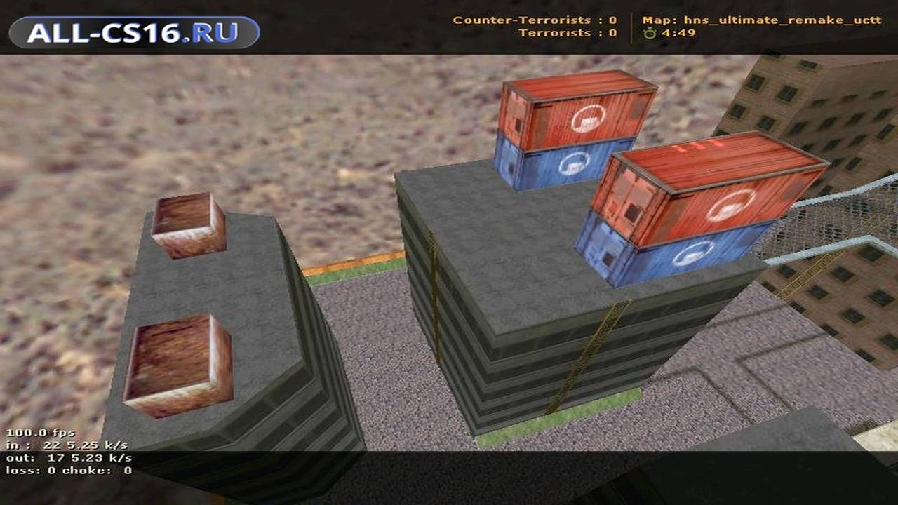 Карта «hns_ultimate_remake_uctt2» для CS 1.6 для CS 1.6