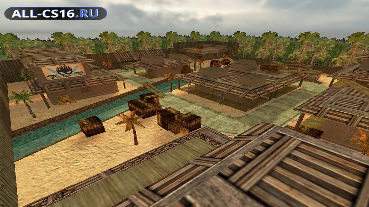 Карта «hns_village_final3» для CS 1.6 для CS 1.6