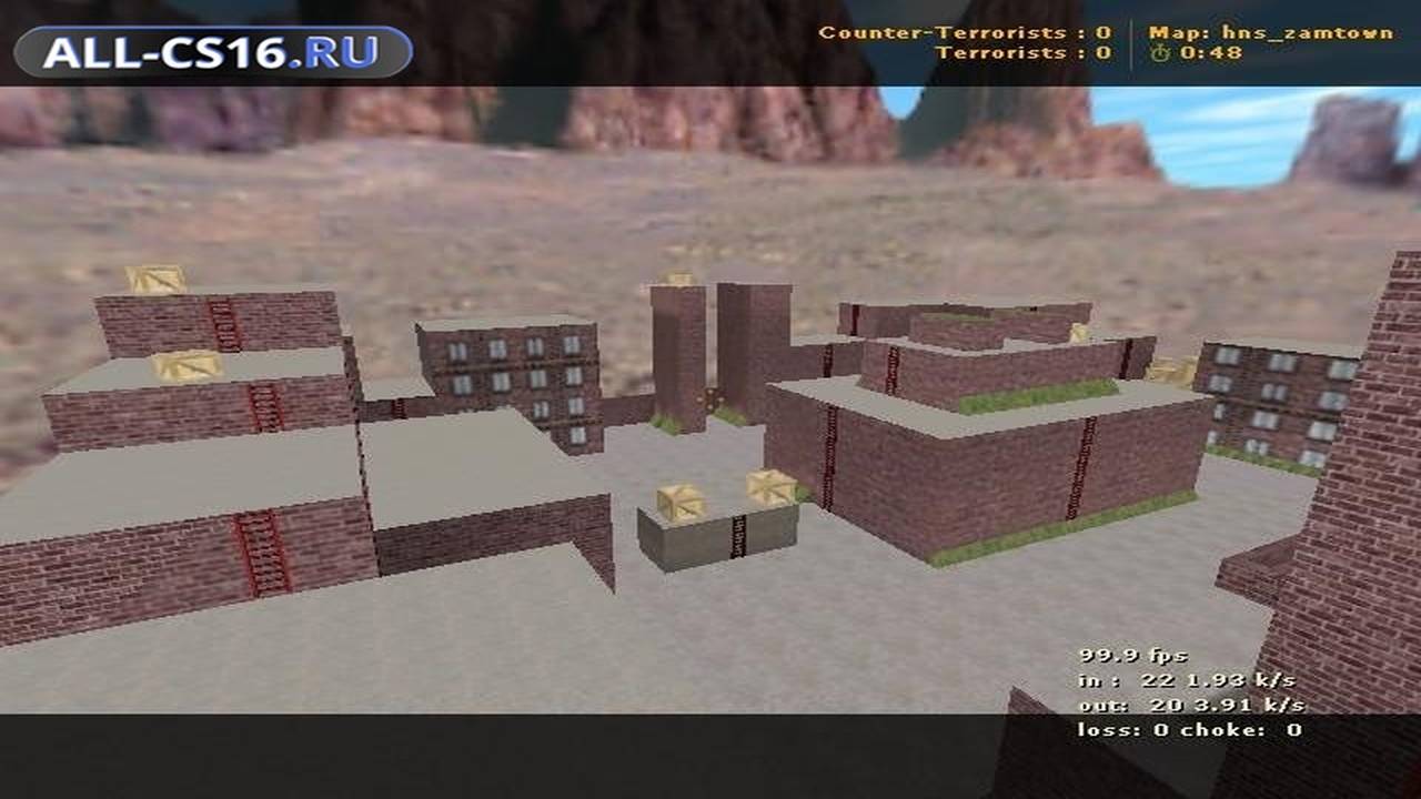 Карта «hns_zamtown» для CS 1.6 для CS 1.6
