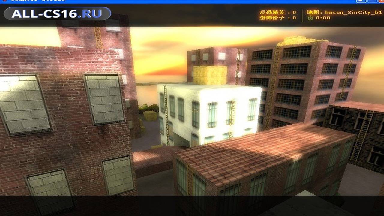 Карта «hnscn_sincity_b1» для CS 1.6 для CS 1.6