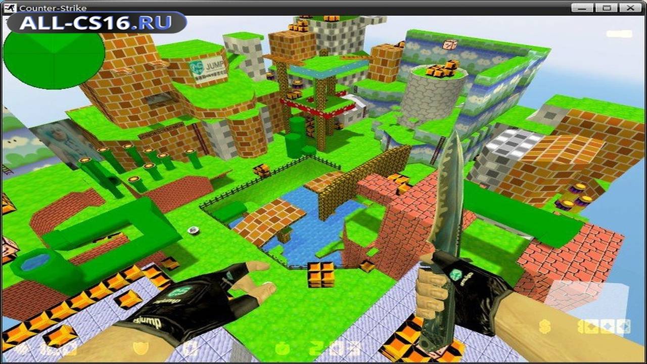 Карта «hnscn_smario» для CS 1.6 для CS 1.6