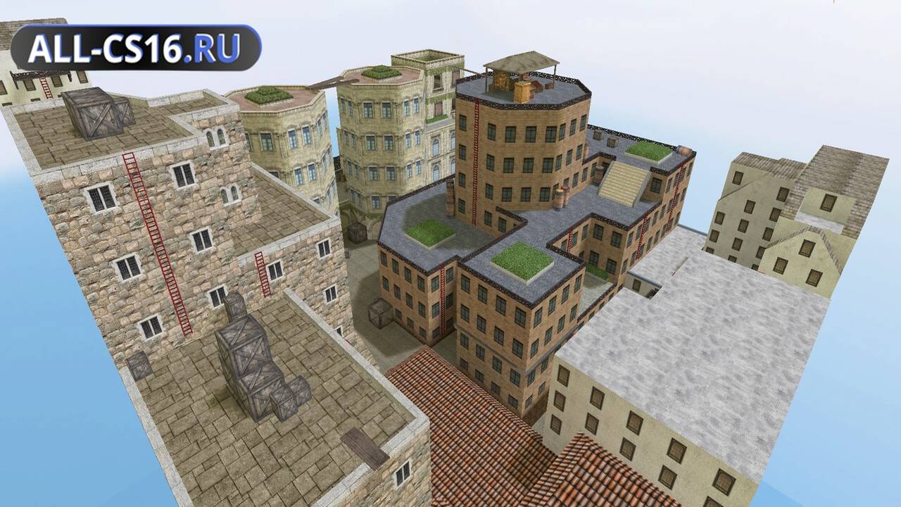 Карта «hnsru_oldtown01» для CS 1.6 для CS 1.6