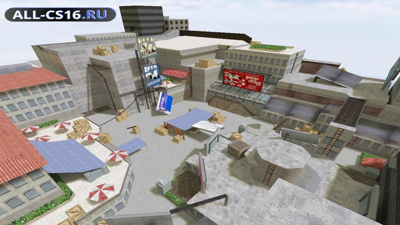 Карта «hnsru_rooftops_mini» для CS 1.6 для CS 1.6