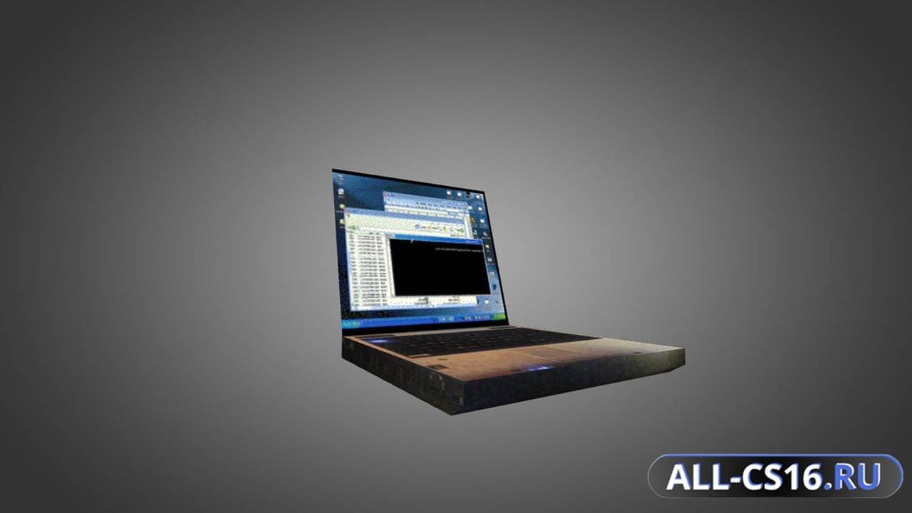 Модель оружия для CS 1.6 - HP Laptop for Defuse Kit