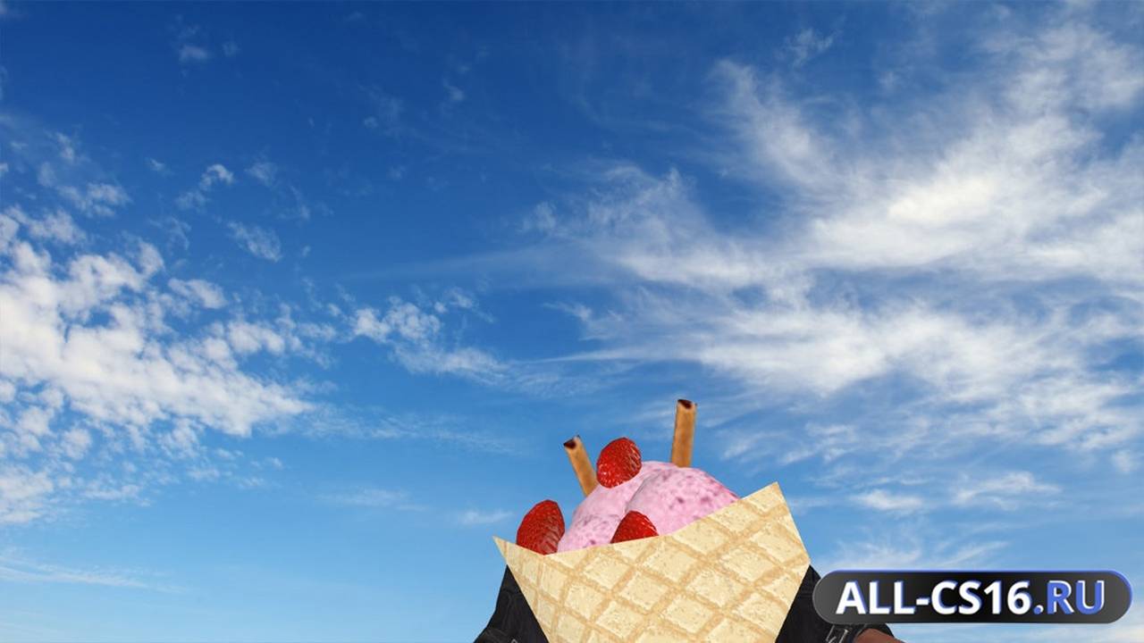 Модель оружия для CS 1.6 - Ice Cream Grenade