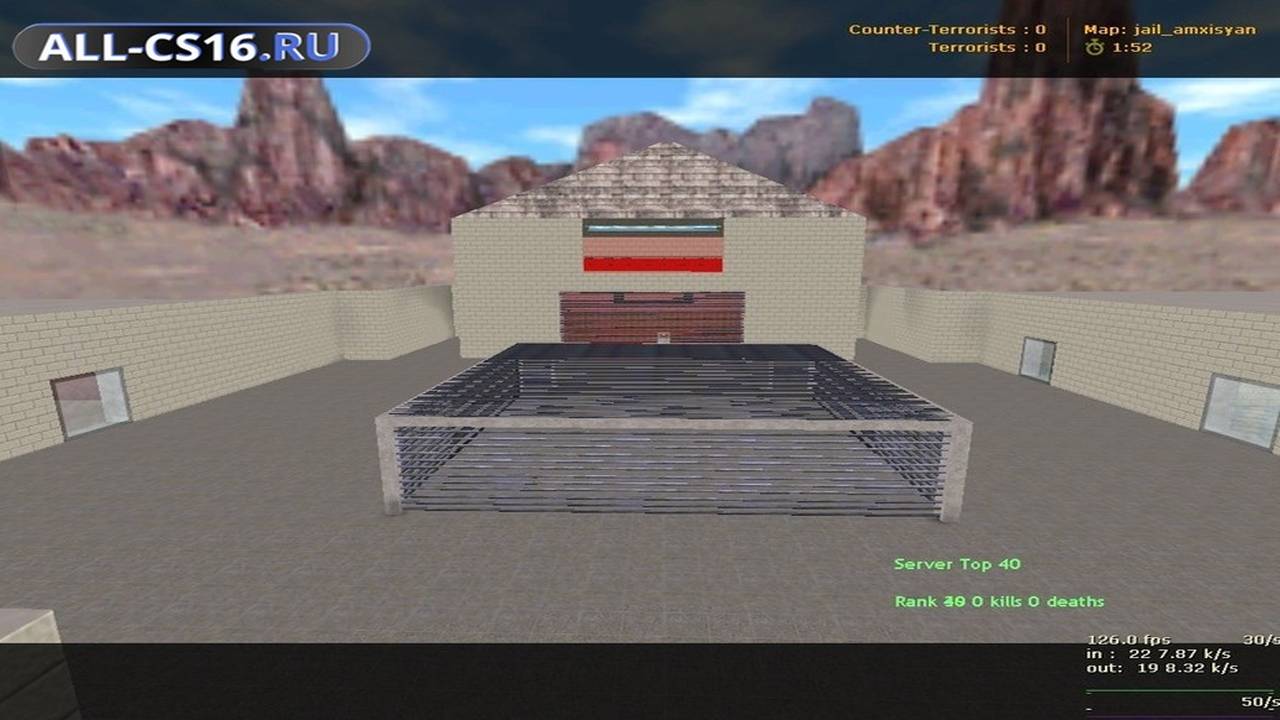 Карта «jail_amxisyan» для CS 1.6 для CS 1.6