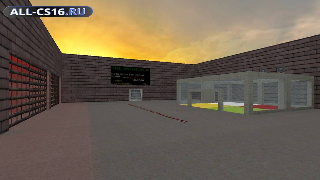 Карта «jail_antisyan_b1» для CS 1.6 для CS 1.6