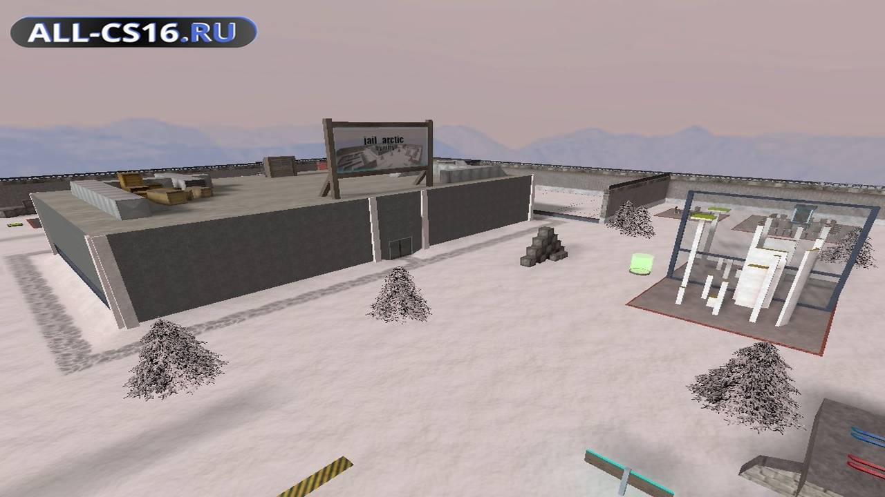 Карта «jail_arctic» для CS 1.6 для CS 1.6